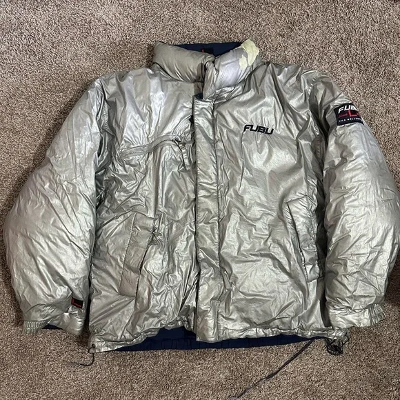 Vintage FUBU Sports Reversible Puffer Coat Jacket Jackets & Coats